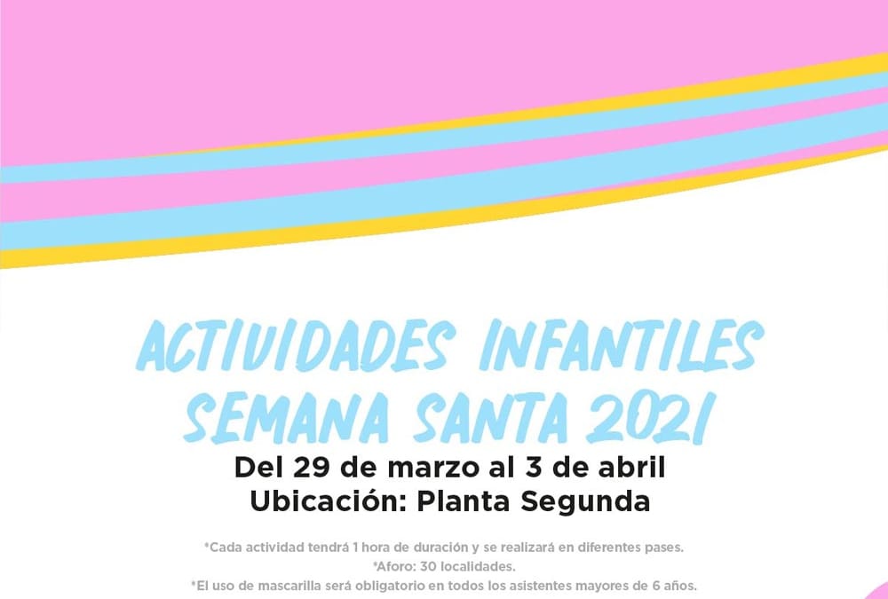 Actividades infantiles en Semana Santa