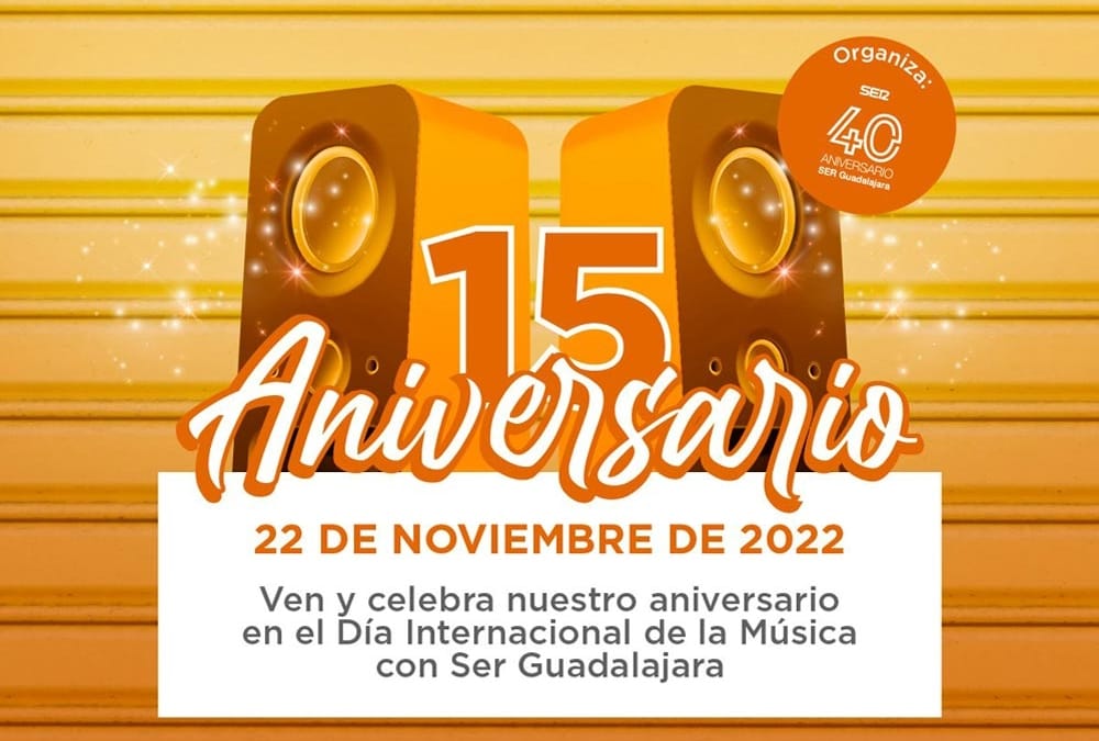¡Celebra nuestro 15 aniversario!