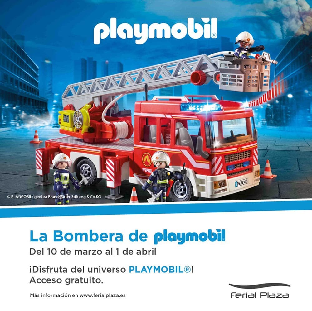La bombera de Playmobil