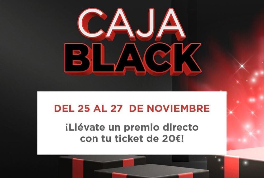 ¡Llévate un premio en nuestra CAJA BLACK!
