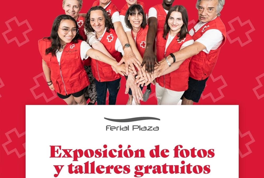 Exposición de fotos y talleres gratuitos Cruz Roja