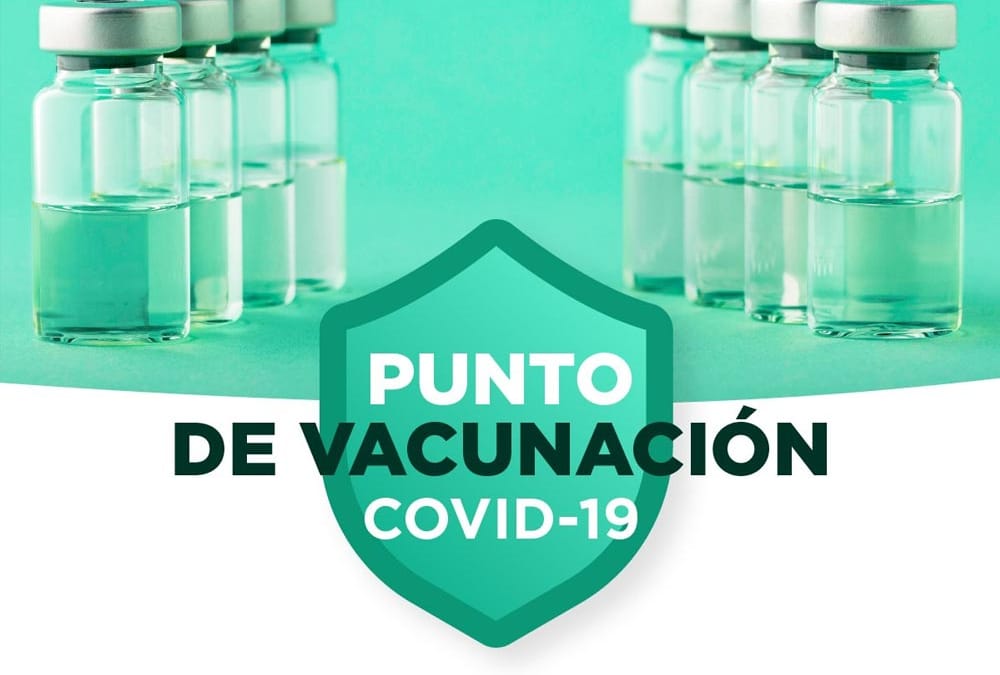 Punto de vacunación en Ferial Plaza