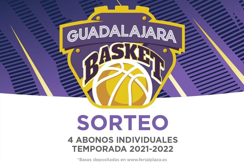 Sorteo 4 abonos individuales Guadalajara Basket