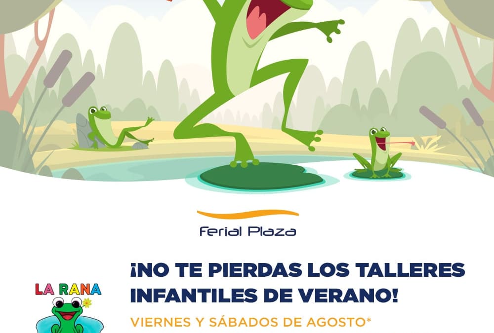 Talleres infantiles de verano con La Rana Juliana