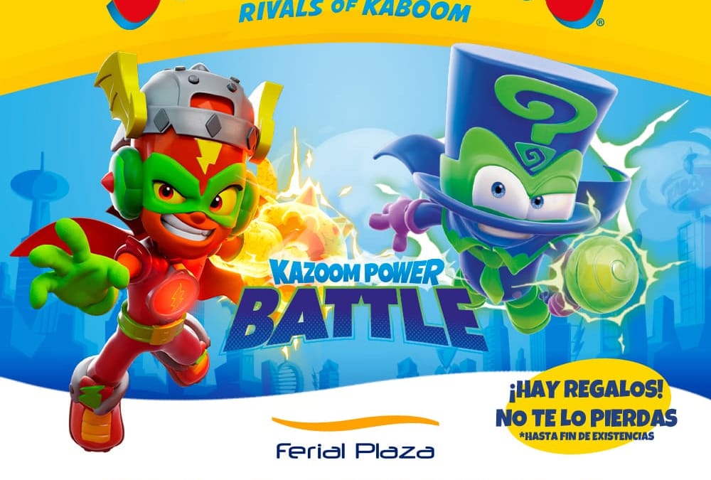 ¡Ven a conocer a Kid Fury y Enigma! SUPERTHINGS en Ferial Plaza