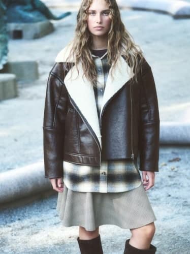 Chaqueta de cuero HyM