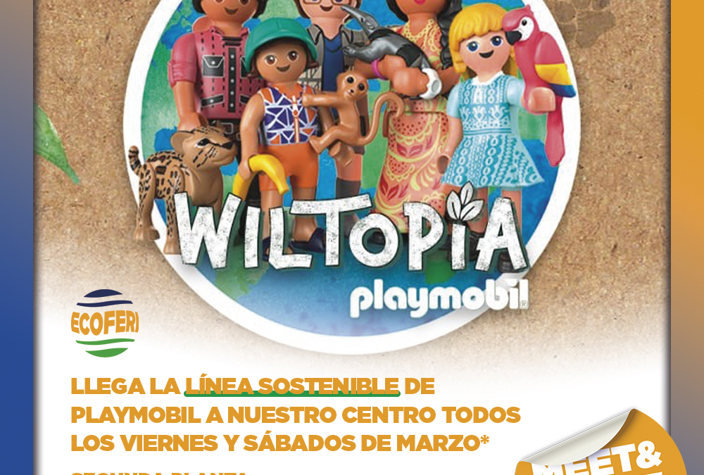 🌿✨ ¡Playmobil Wiltopia llega a Ferial Plaza! ✨🌿