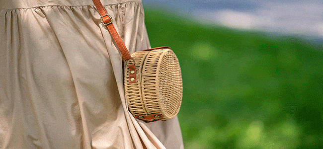 Bolso Rafia para primavera-verano 2025
