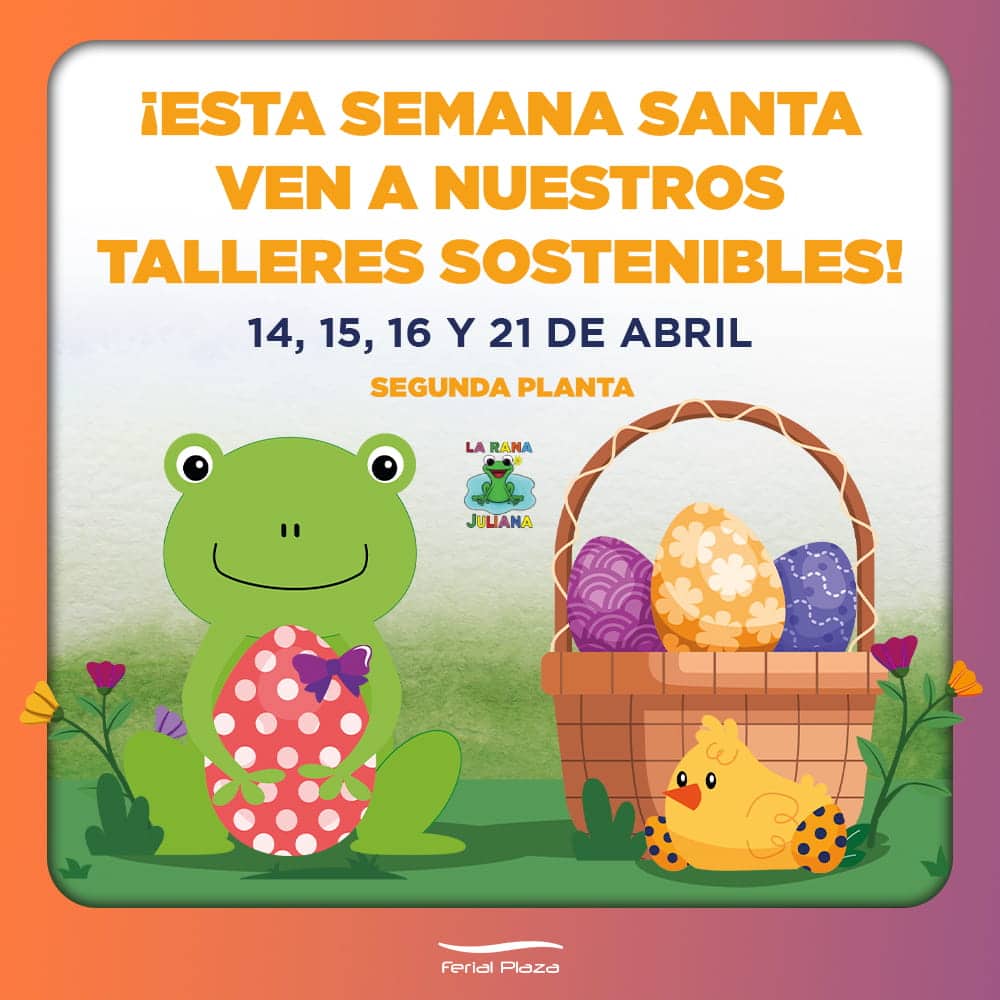 Talleres sostenibles con la rana Juliana