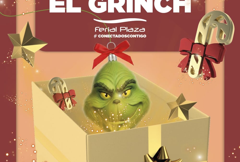 Nos visita por primera vez el Grinch 💚