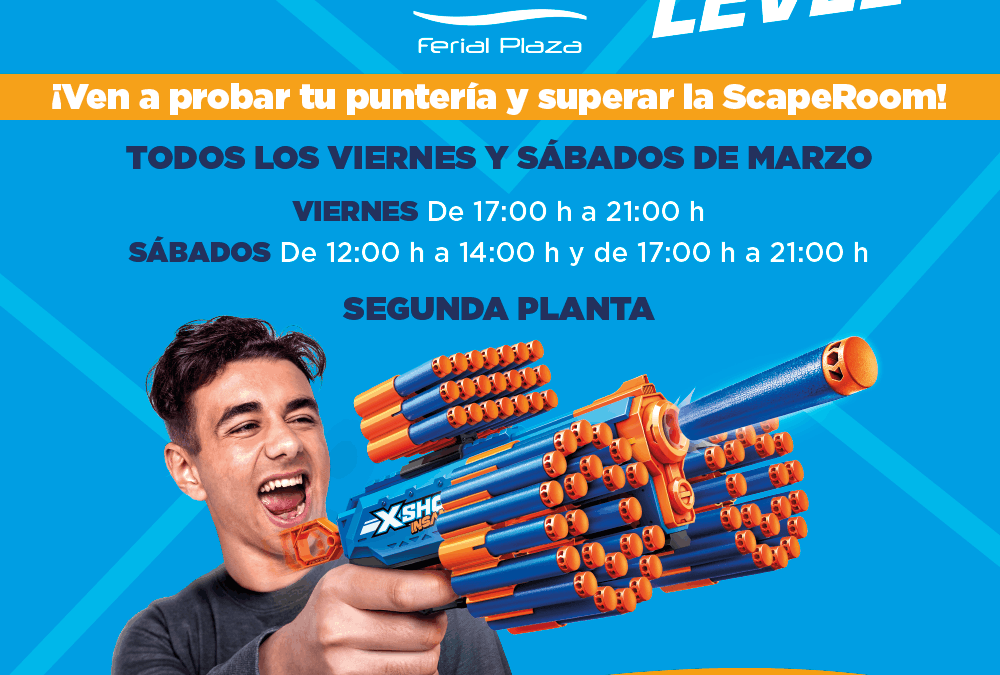 ¡Ven a probar tu puntería y superar la ScapeRoom! 🔫