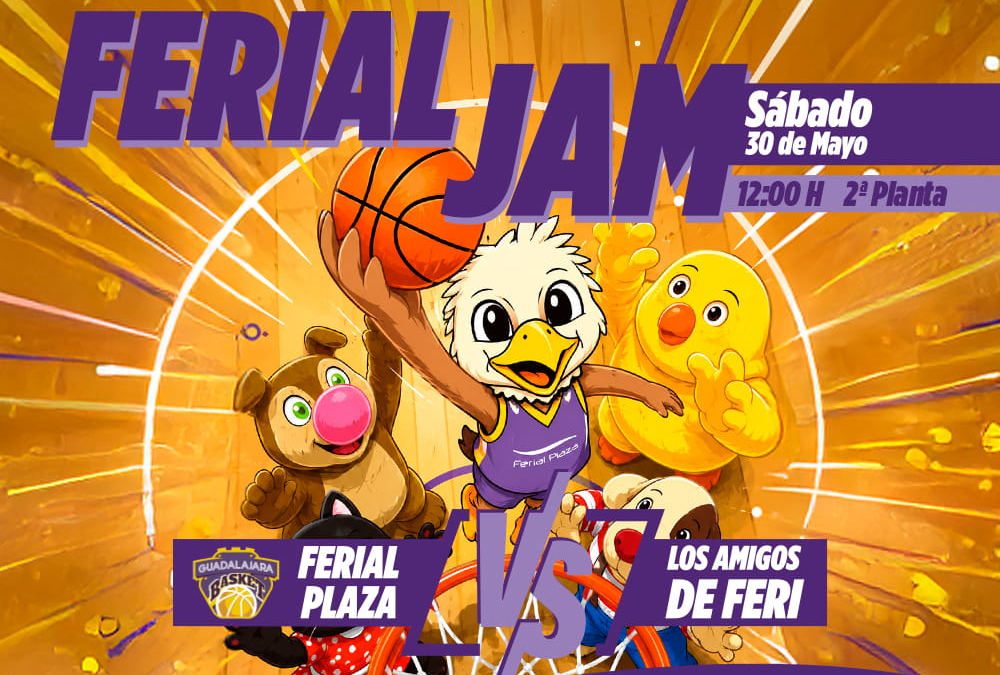 🏀🔥 ¡Prepárate para el FERIAL JAM!