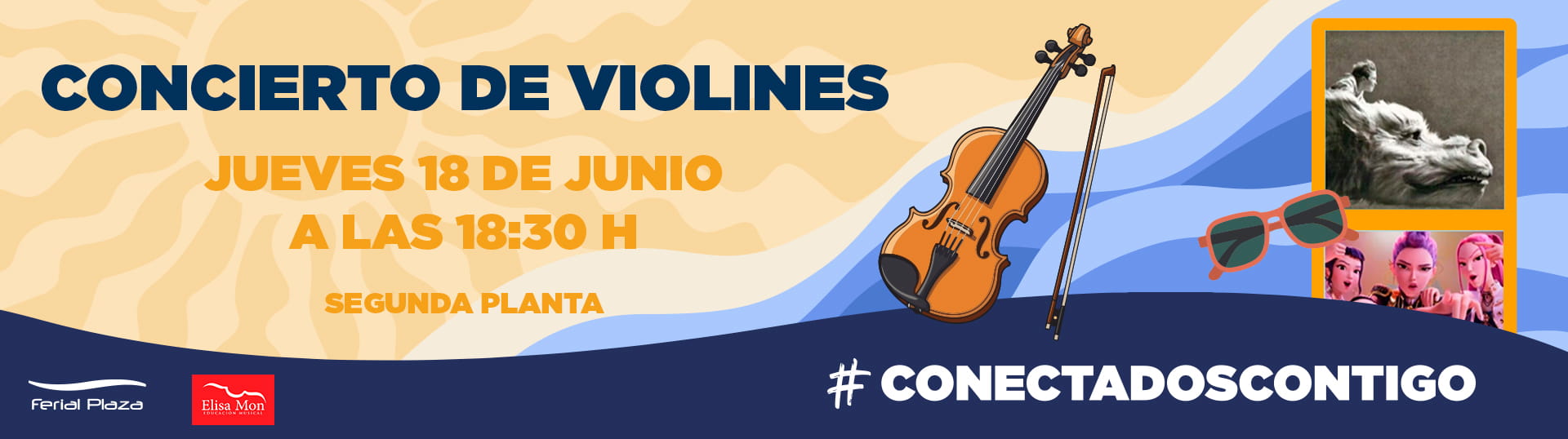 Concierto violines Ferial Plaza